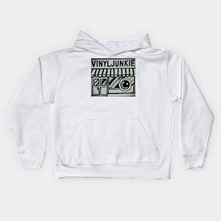 Vinyl Junkie Kids Hoodie